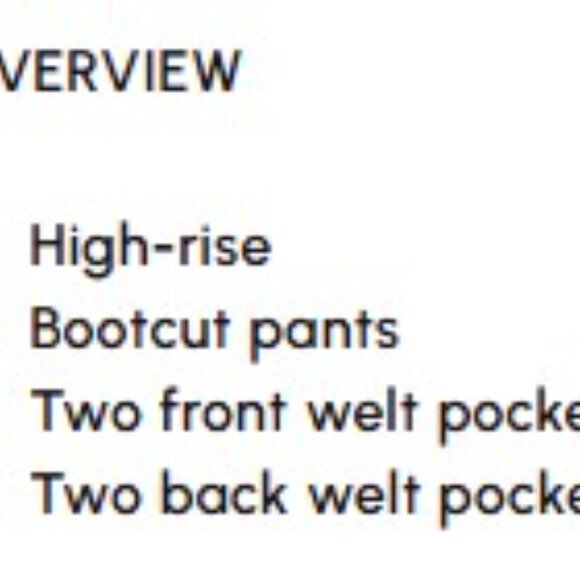 NY&Co Ponte Bootcut High Rise Pant - Picture 5 of 6